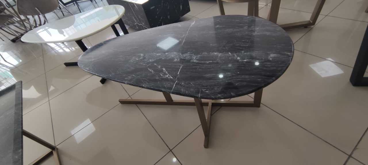 Arte Marble Dark River Yumurta Orta Sehpa