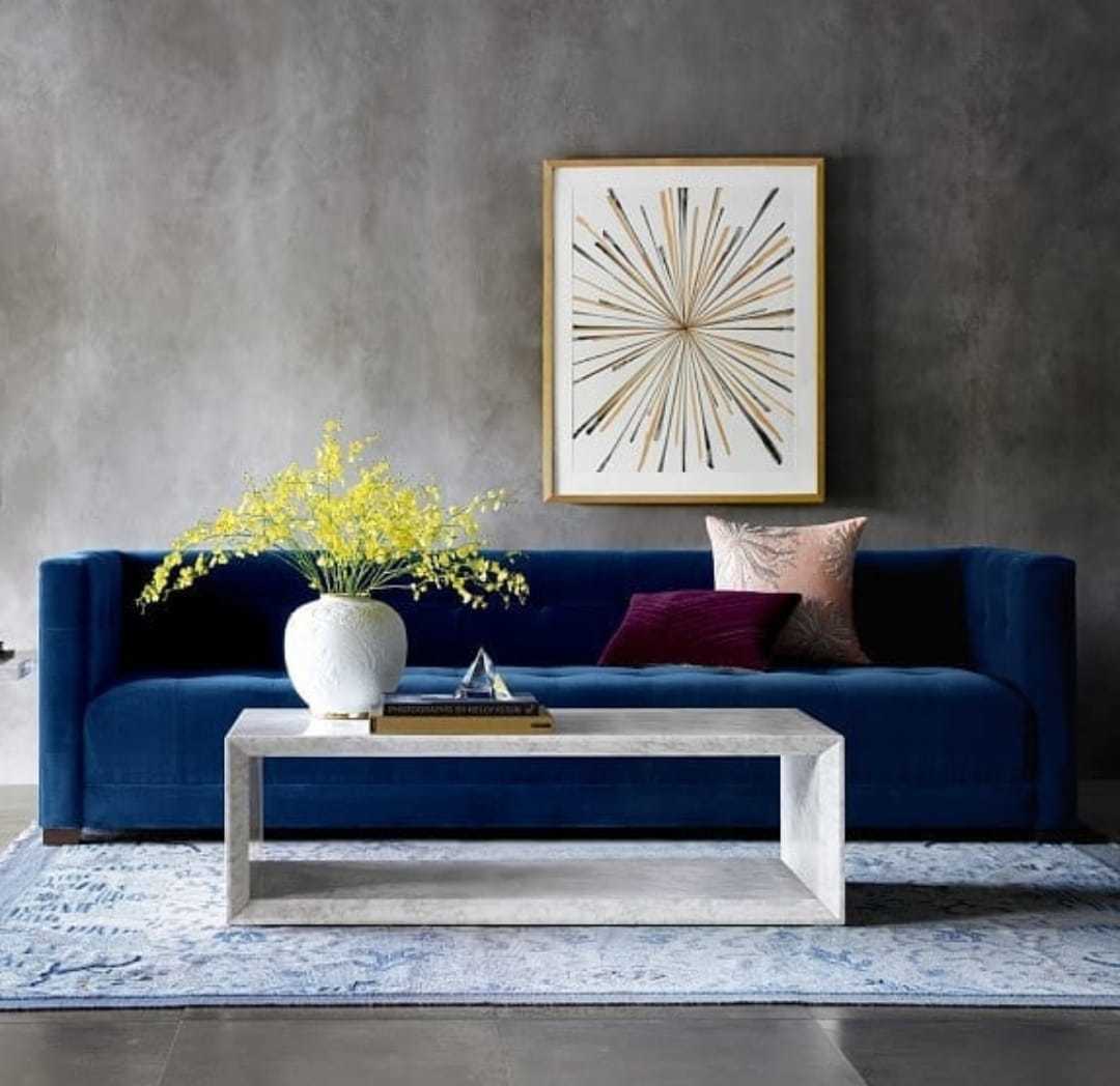 Arte Marble Carrara Block Center Table