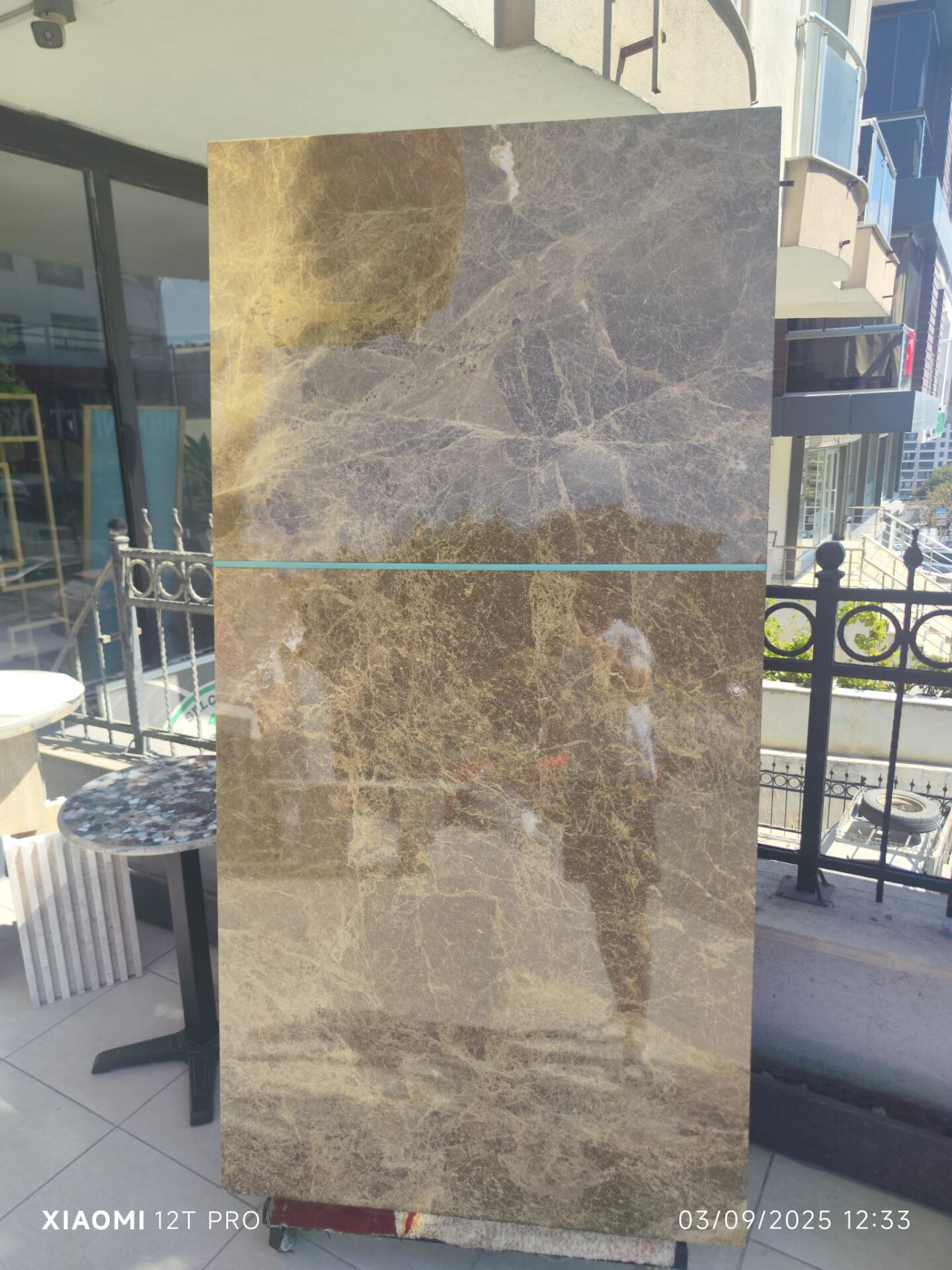 Arte Marble Emperador Yemek Masası 200x100