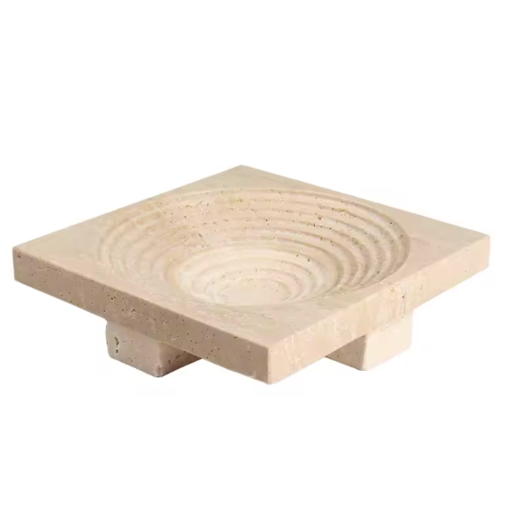 Arte Marble Traverten Tepsi