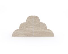 Arte Marble Traverten Kitap Tutucu