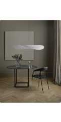 Arte Marble Black Alanya Dining Table