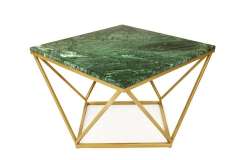 Arte Marble Verde Guetamala Orta Sehpa