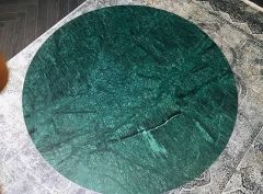 Arte Marble Verde Guetamala Orta Sehpa