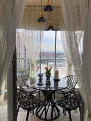 Alanya Black Round Dining Table