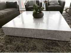 Arte Marble Carrara Blok Orta Sehpa