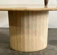 Arte Marble Traverten Yemek Masası