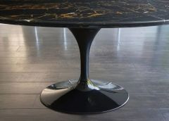 Arte Marble Portoro Gold Mermer Tulip Masa