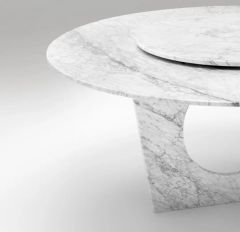 Arte Marble Carrara Mermer Yemek Masası