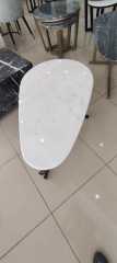 Arte Marble Afyon Sarı Yumurta Orta Sehpa