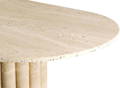 Arte Marble Traverten Yemek Masası