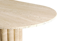 Arte Marble Traverten Yemek Masası