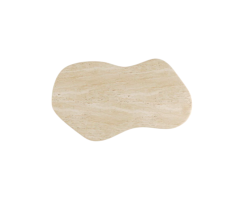 Arte Marble Traverten Orta Sehpa