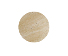 Arte Marble Traverten Orta Sehpa