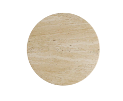Arte Marble Traverten Orta Sehpa