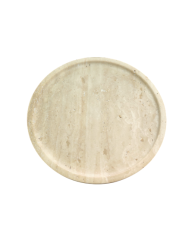 Arte Marble Traverten Ayaklı Tabak