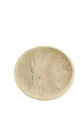 Arte Marble Traverten Ayaklı Kase