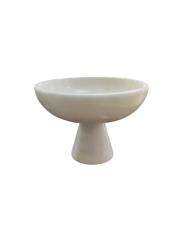 Arte Marble Muğla Beyaz Ayaklı Kase
