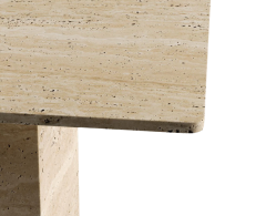 Arte Marble Traverten Yemek Masası