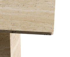Arte Marble Traverten Yemek Masası