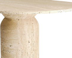 Arte Marble Traverten Yemek Masası