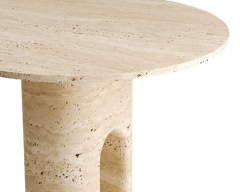 Arte Marble Traverten Yemek Masası
