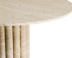 Arte Marble Traverten Yemek Masası