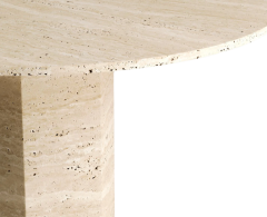 Arte Marble Traverten Yemek Masası