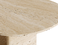 Arte Marble Traverten Yemek Masası