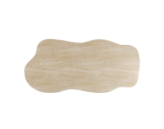 Arte Marble Traverten Yemek Masası