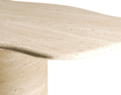 Arte Marble Traverten Yemek Masası