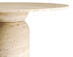 Arte Marble Traverten Yemek Masası