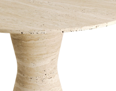 Arte Marble Traverten Yemek Masası