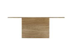 Arte Marble Traverten Yemek Masası