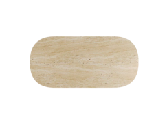 Arte Marble Traverten Yemek Masası