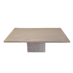 Arte Marble Traverten Yemek Masası