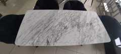 Arte Marble Carrara Mermer Yemek Masası