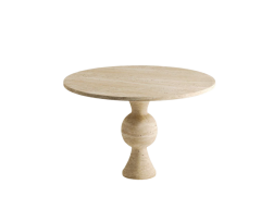Arte Marble Traverten Yemek Masası
