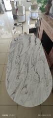 Arte Marble Yerli Carrara Yemek Masası 180x90