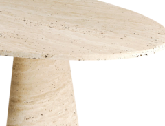 Arte Marble Traverten Yemek Masası