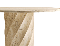 Arte Marble Traverten Yemek Masası