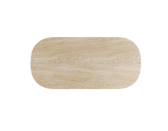 Arte Marble Traverten Yemek Masası