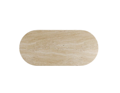 Arte Marble Traverten Yemek Masası