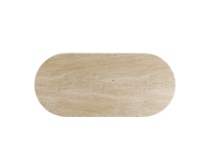 Arte Marble Traverten Yemek Masası