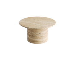 Arte Marble Traverten Orta Sehpa