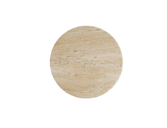 Arte Marble Traverten Orta Sehpa