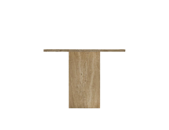Arte Marble Traverten Yemek Masası
