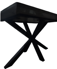 Arte Marble Alexandra Black Mermer Masa 180x90