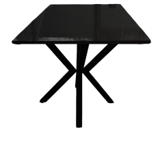 Arte Marble Alexandra Black Mermer Masa 180x90