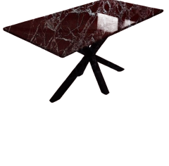 Arte Marble Elazığ Vişne Mermer Masa 200x100